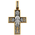 Подвеска-крест "Господь Вседержитель Св мученик Трифон" 101 087 признание самых престижных ювелирных форумов инфо 12354r.